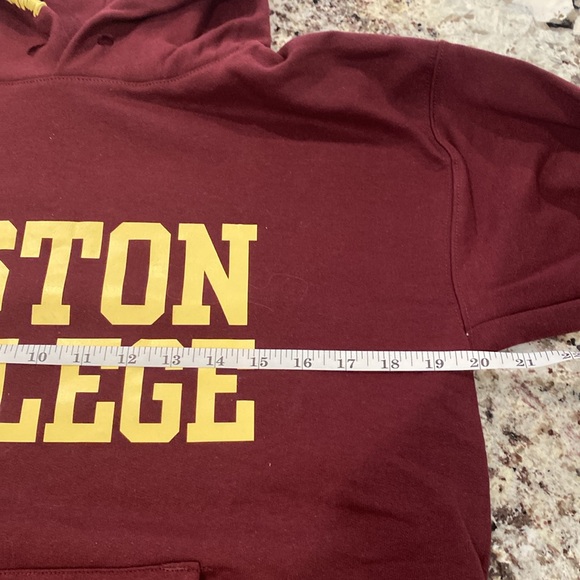 Boston College maroon hoodie sweatshirt. Size small. Never worn. - Picture 6 of 7